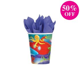 8 Deep Sea Party Cups