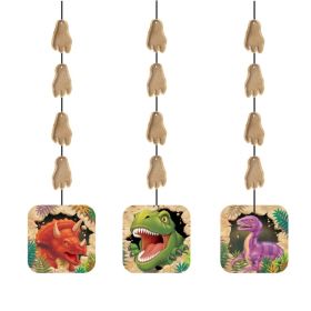 3 Dino Blast Party Hanging Cutouts