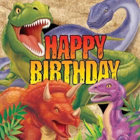 Dino Blast napkins pk16
