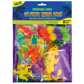 Dinosaur (Prehistoric) Mega Value Favour Pack for 8