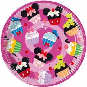Disney D-Lish Party Plates 23cm, pk8