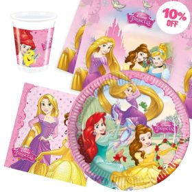 Disney Princess Party Tableware Pack for 8