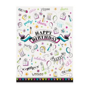 Doodle Birthday Party Bags, pk8