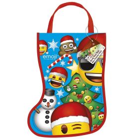 Emoji Christmas Stocking Party Bag