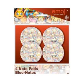 Emoji Note Pads, pk4