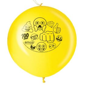 2 Emoji Punch Balloons