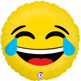 Emoji Lol Foil Balloon 18''
