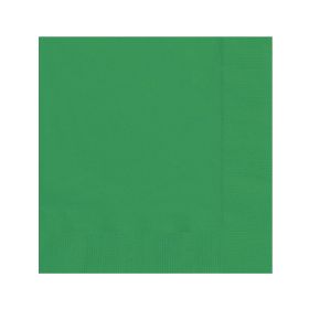 20 Festive Green Beverage Napkins