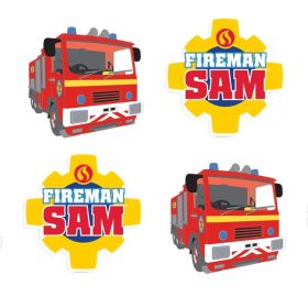 Fireman Sam Erasers, pk8