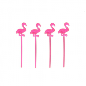 Pink Flamingo Food Picks