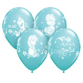 Anna Elsa & Olaf Latex Balloons 12"
