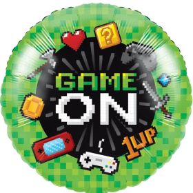Gaming Party Foil Balloon 18''