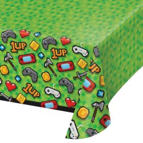 Gaming Party Plastic Tablecover