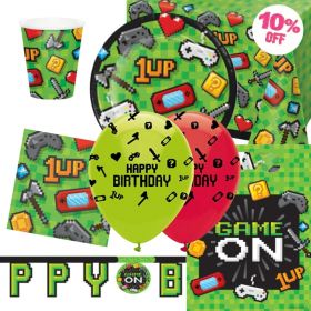 Gaming Party Ultimate Pack for 8
