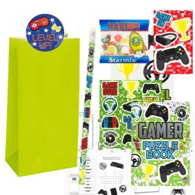 Gamer Paper Pre Filled Party Bags (no.1) with Sticker!