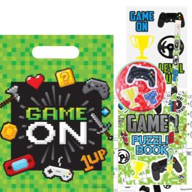 Gamer Birthday Pre Filled Party Bags (no.1), Plastic