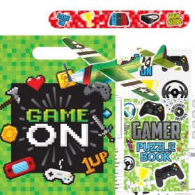 Gamer Pre Filled Party Bag (no.1), Plastic