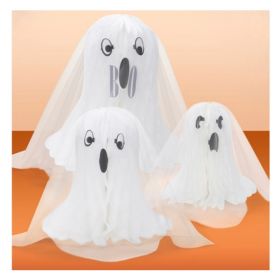 Honeycomb Ghost Halloween Decorations