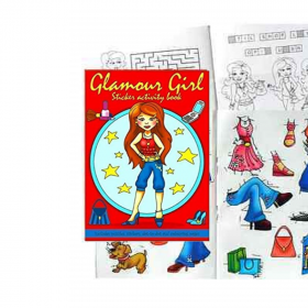 Glamour Girl Sticker Activity Book