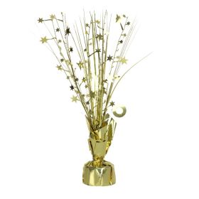 Gold Spray Centrepiece Balloon Weight