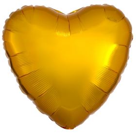Gold Heart Foil Balloon

