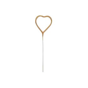 Gold Heart Sparkler