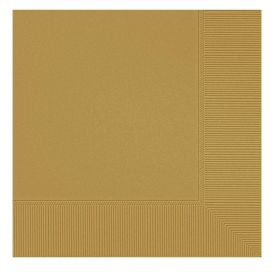 20 Gold Luncheon Napkins