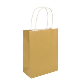 Gold Paper Party Bag