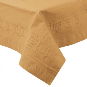 Gold Paper Party Tablecover