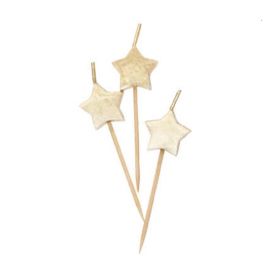 Gold Star Pick Candle