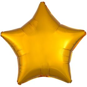 Gold Star Foil Balloon 19"