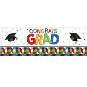 Graduation Party Fractal Fun Giant Party Banner