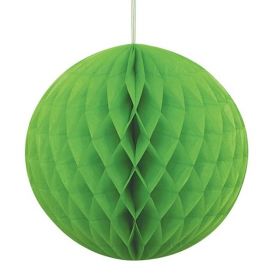 Lime Green Honeycomb Ball Party Decoration 20cm