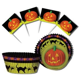 Halloween Pumpkin Cupcake Kit