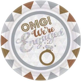 8 OMG! Engagement Party Plates
