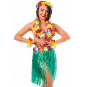 Instant Hawaiian Hula Girl Costume Set