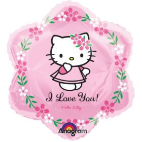 Hello Kitty Love You Foil Balloon 18''