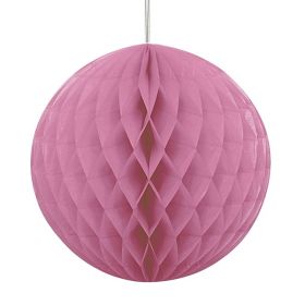 Hot Pink Honeycomb Ball Party Decoration 20cm
