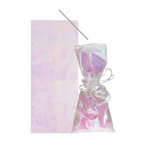 Iridescent Foil Cello Bags, pk12