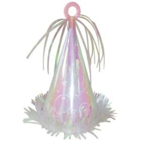 Iridescent Hat Balloon Weight