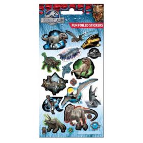 Jurassic World Foiled Stickers