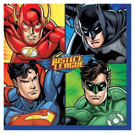 16 Justice League Party Napkins