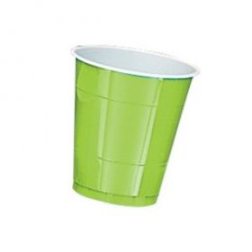 Kiwi Green Plastic Cups 20pk