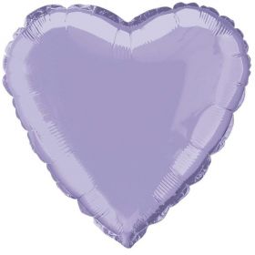 Lilac Lavender Heart Foil Balloon
