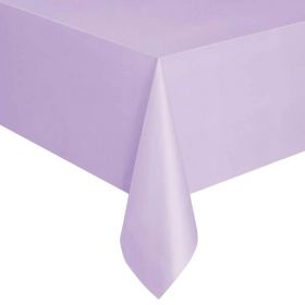 Lilac Plastic Tablecover