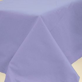 Lilac 3 Ply Paper tablecover with Plastic Lining