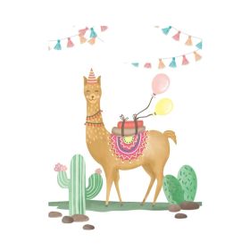 Llama Party Bags, pk6