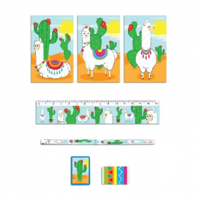 Llama Stationery Set