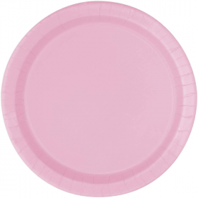 Lovely Pink Paper Dinner Plates