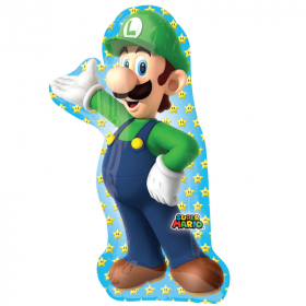 Luigi SuperShape Foil Balloon 38''